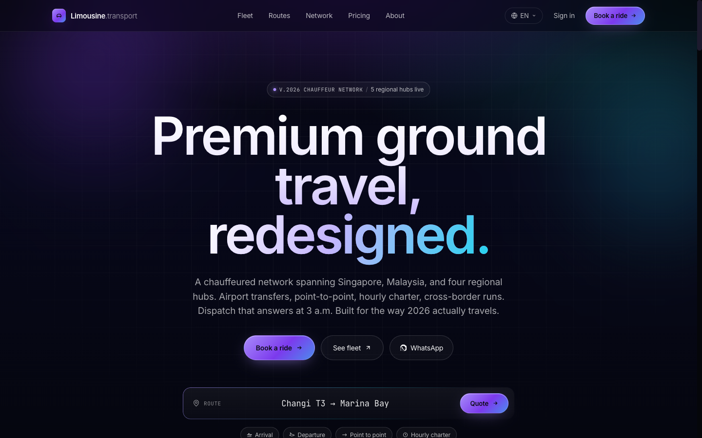 Tech-Forward Modern preview